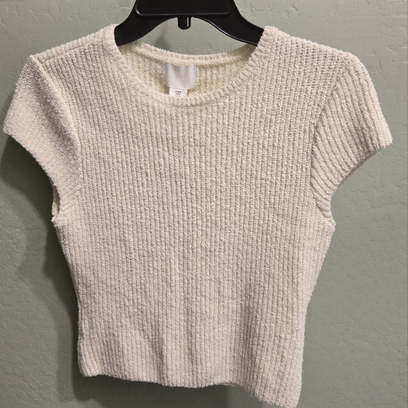 H&M Tops - H&M Cap-sleeved Rib-knit Top SOLD OUT